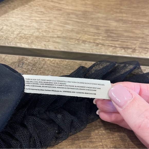 NWT•Free People•Must Be Love Bodysuit•Black•XS - Picture 7 of 7